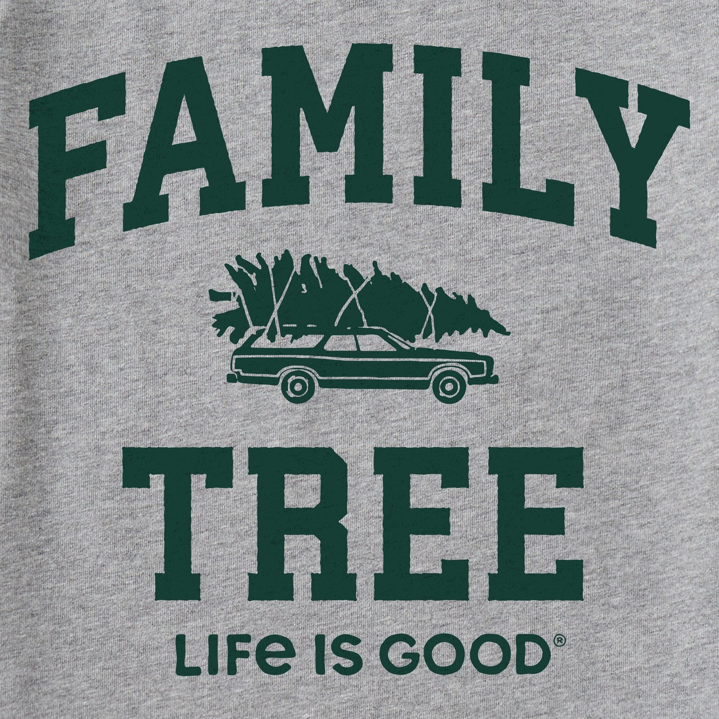 Men's Family Tree Arch Long Sleeve Crusher Tee