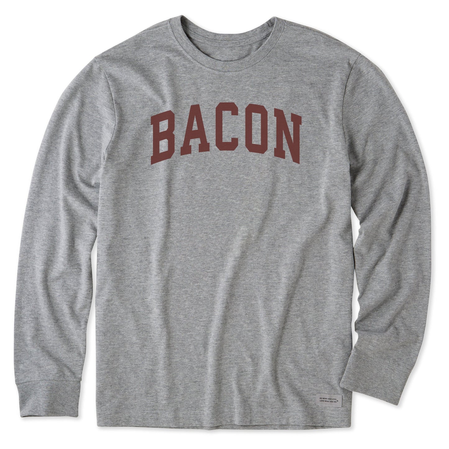 Men's Bacon Arch Long Sleeve Crusher Tee