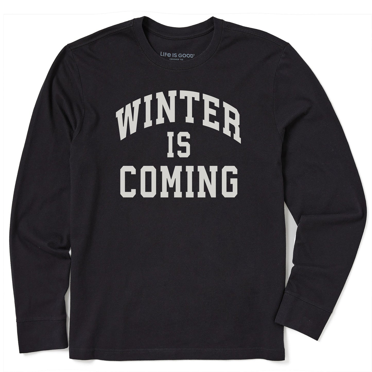 Men's Winter is Coming Arch Long Sleeve Crusher Tee