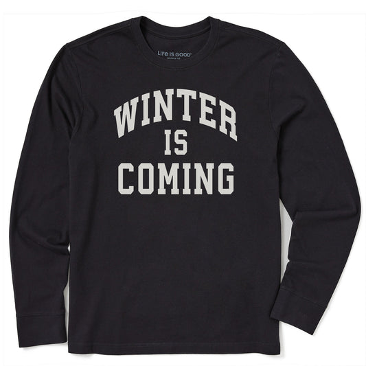 Men's Winter is Coming Arch Long Sleeve Crusher Tee