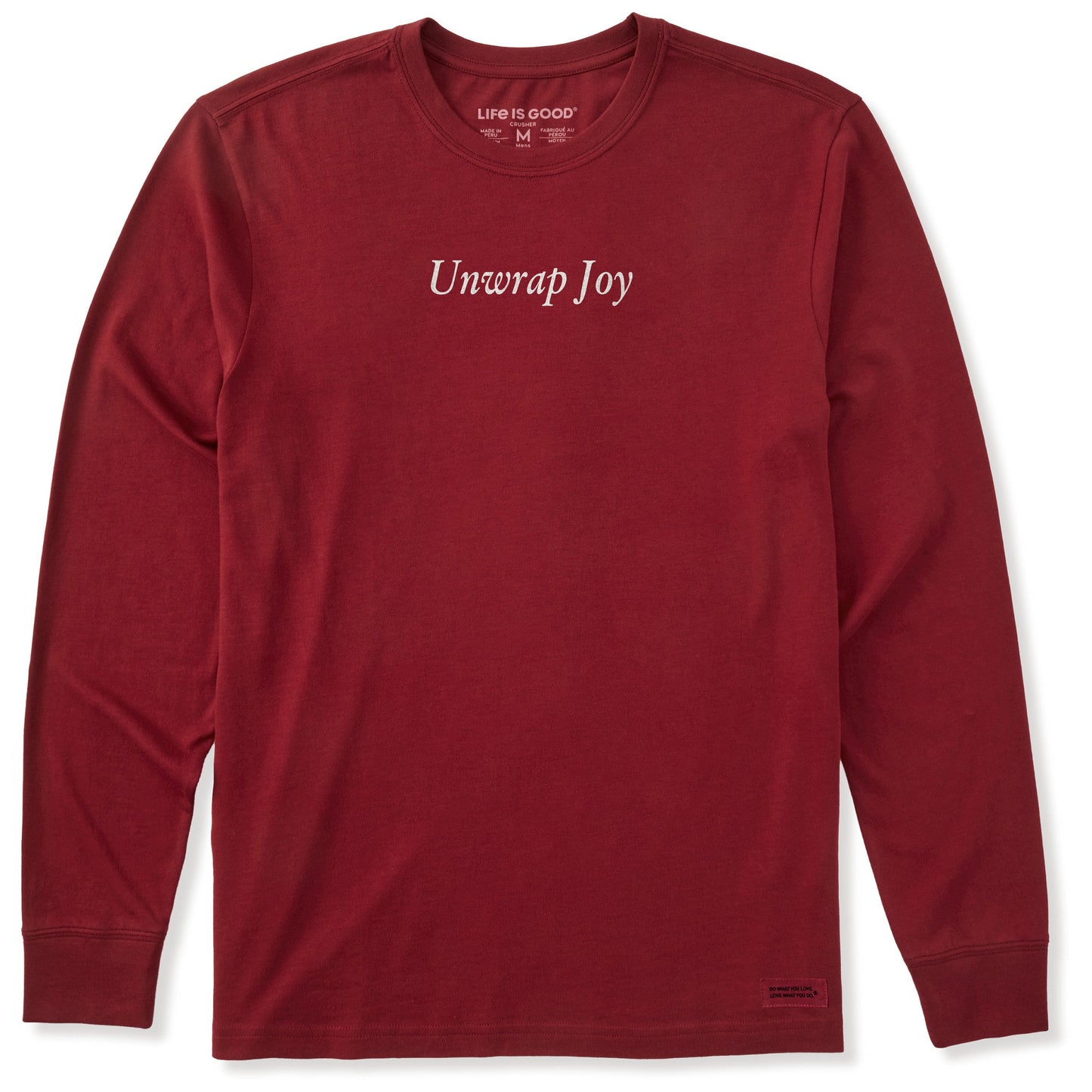 Men's Unwrap Joy Long Sleeve Crusher Tee