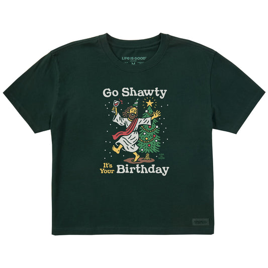 Women's Go Shawty Short Sleeve Crusher Boxy Tee