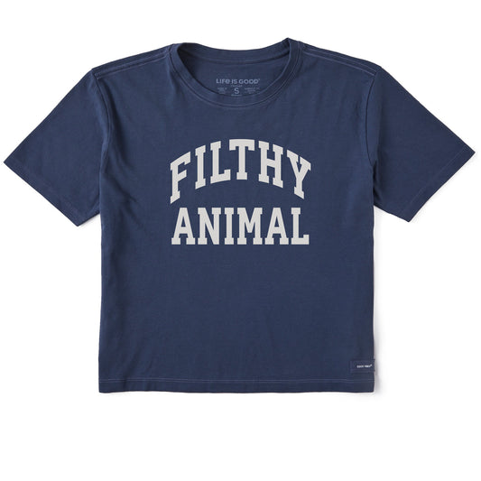 Women's Filthy Animal Arch Short Sleeve Crusher Boxy Tee