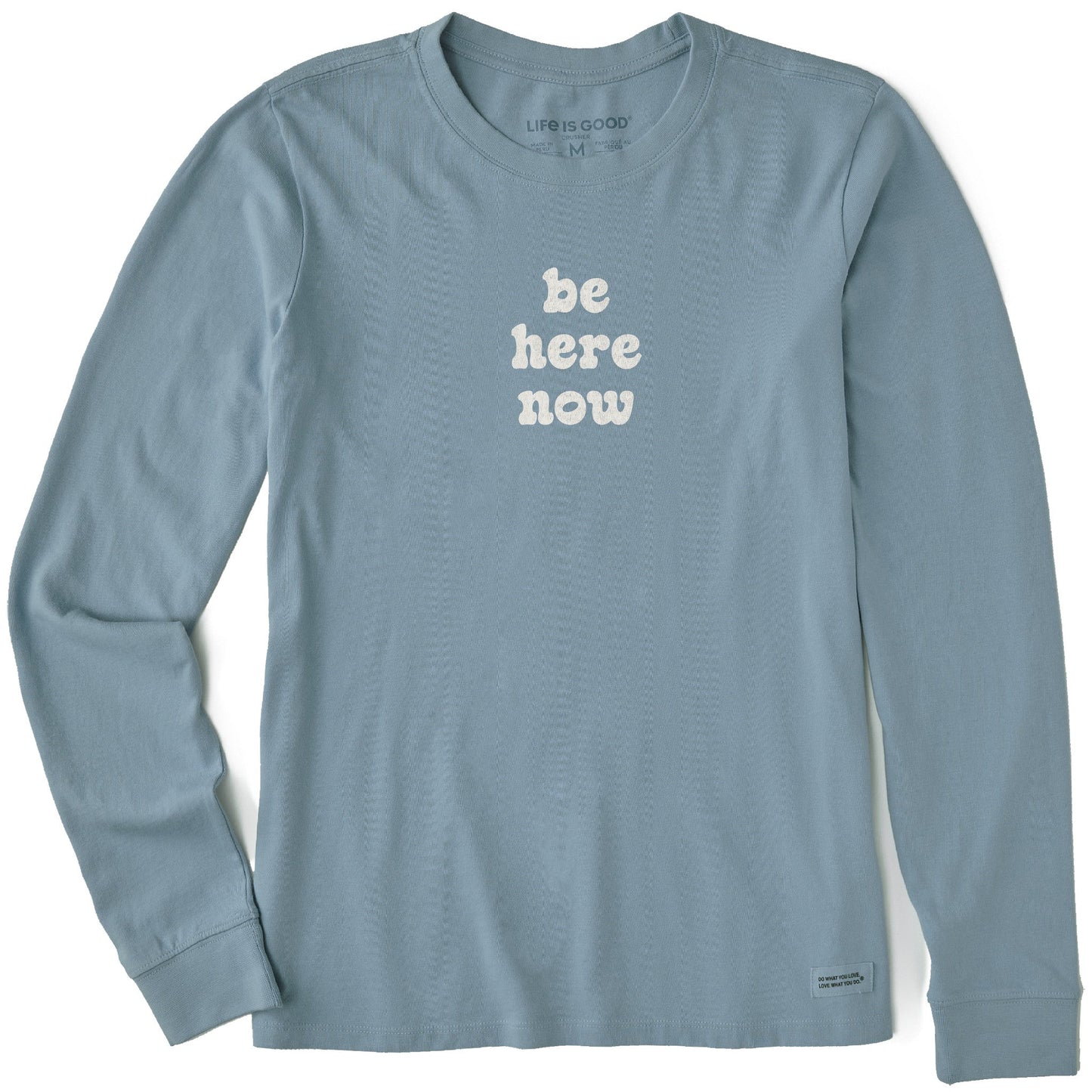 Women's Simply Be Here Now Long Sleeve Crusher Tee