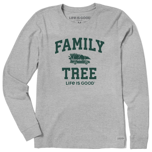 Women's Family Tree Arch Long Sleeve Crusher Tee