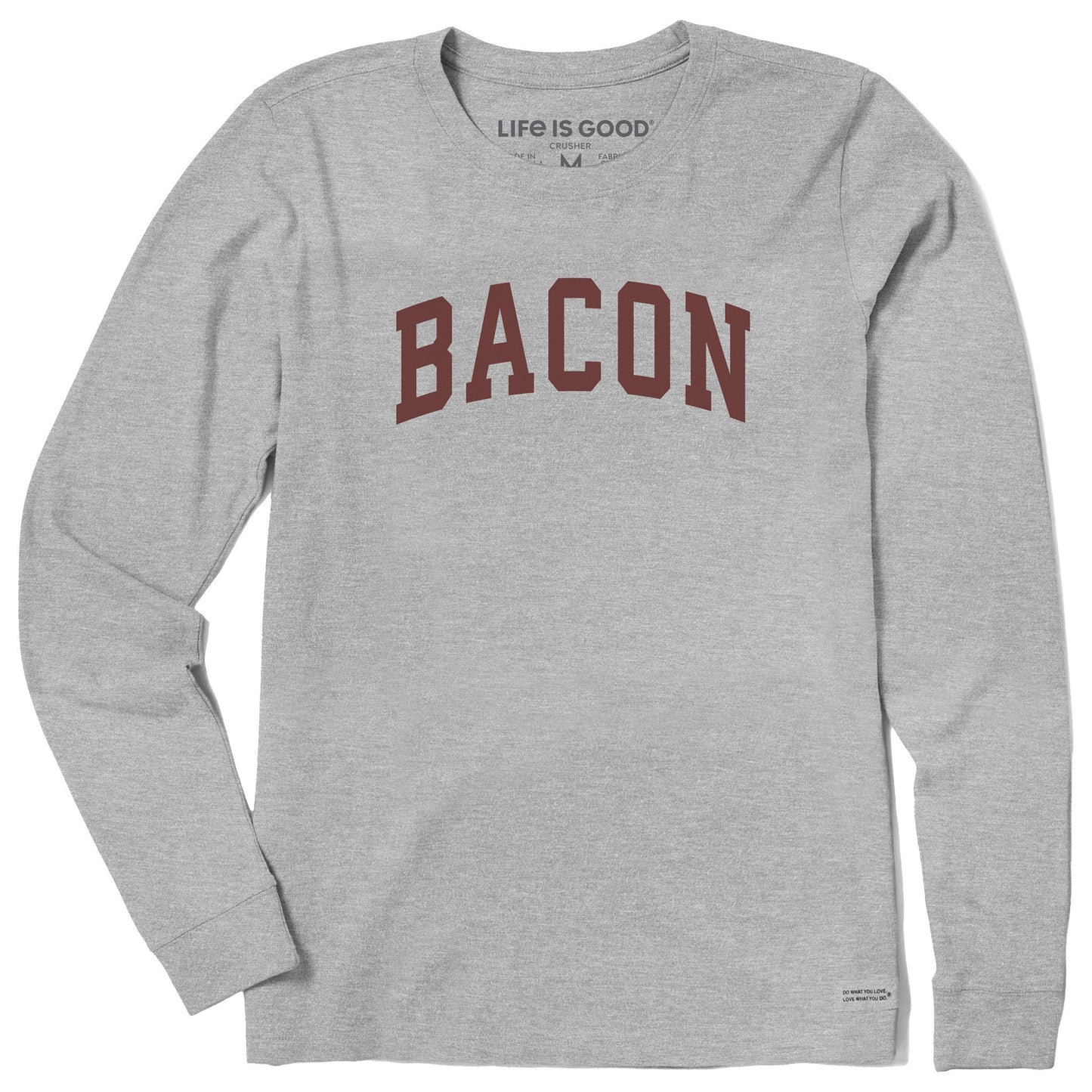 Women's Bacon Arch Long Sleeve Crusher Tee