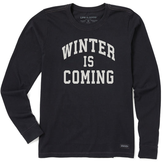 Women's Winter is Coming Arch Long Sleeve Crusher Tee