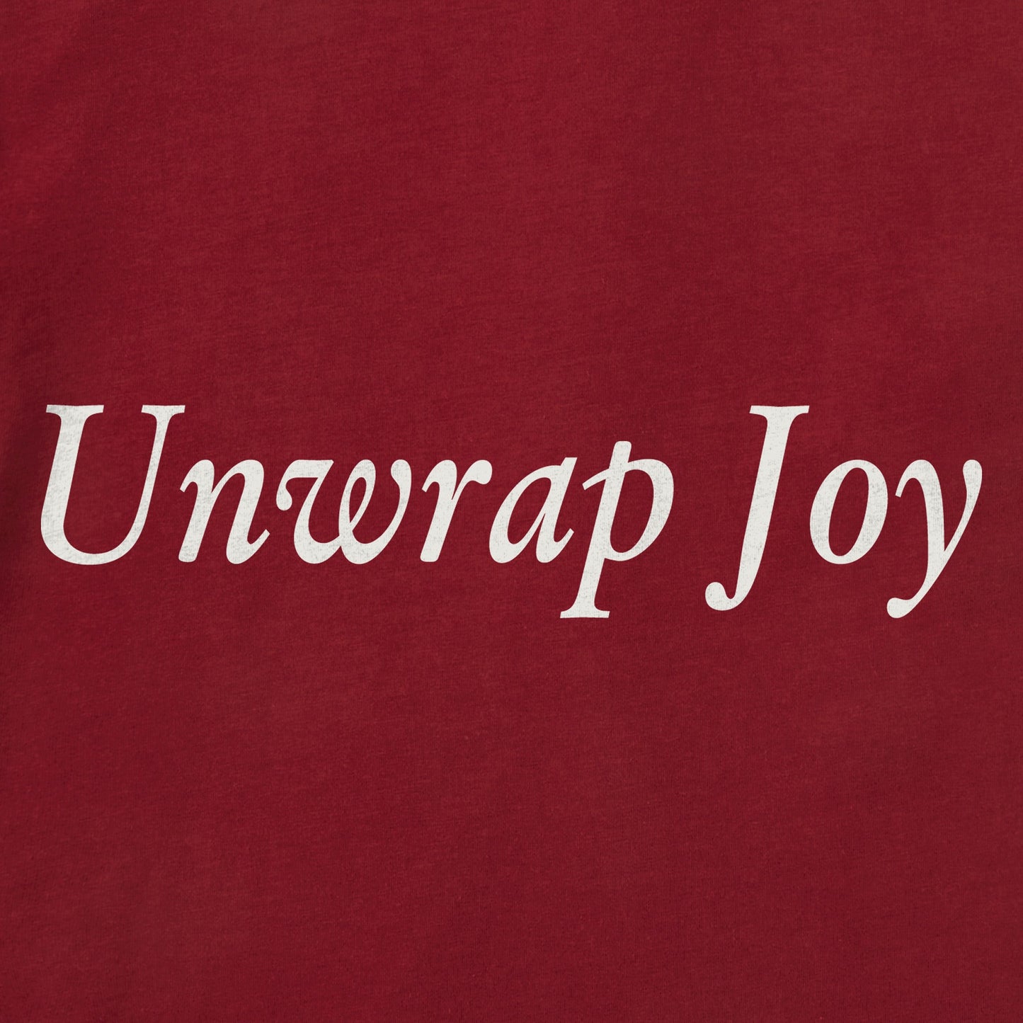 Women's Unwrap Joy Long Sleeve Crusher Tee