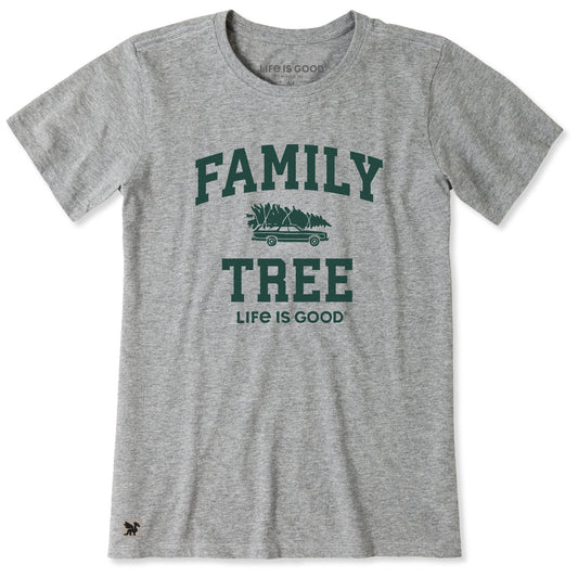 Women's Family Tree Arch Short Sleeve Crusher Tee