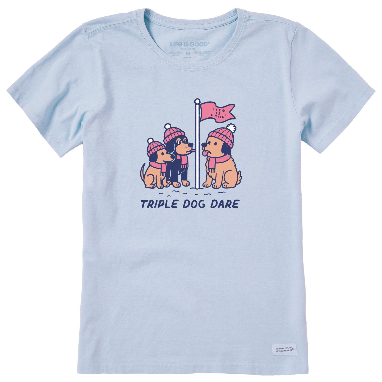 Women's Triple Dog Dare Short Sleeve Crusher Tee