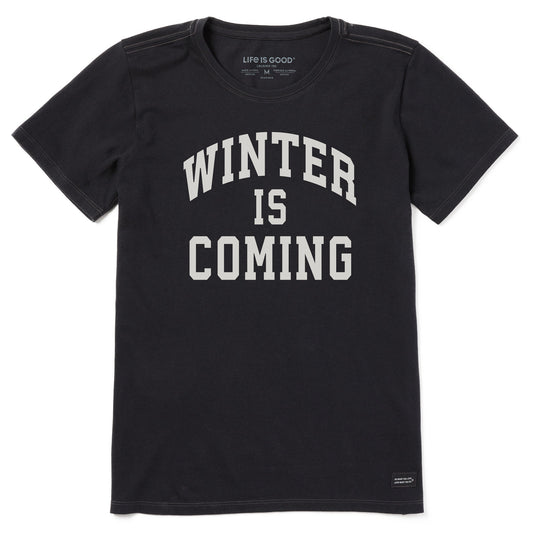 Women's Winter is Coming Arch Short Sleeve Crusher Tee