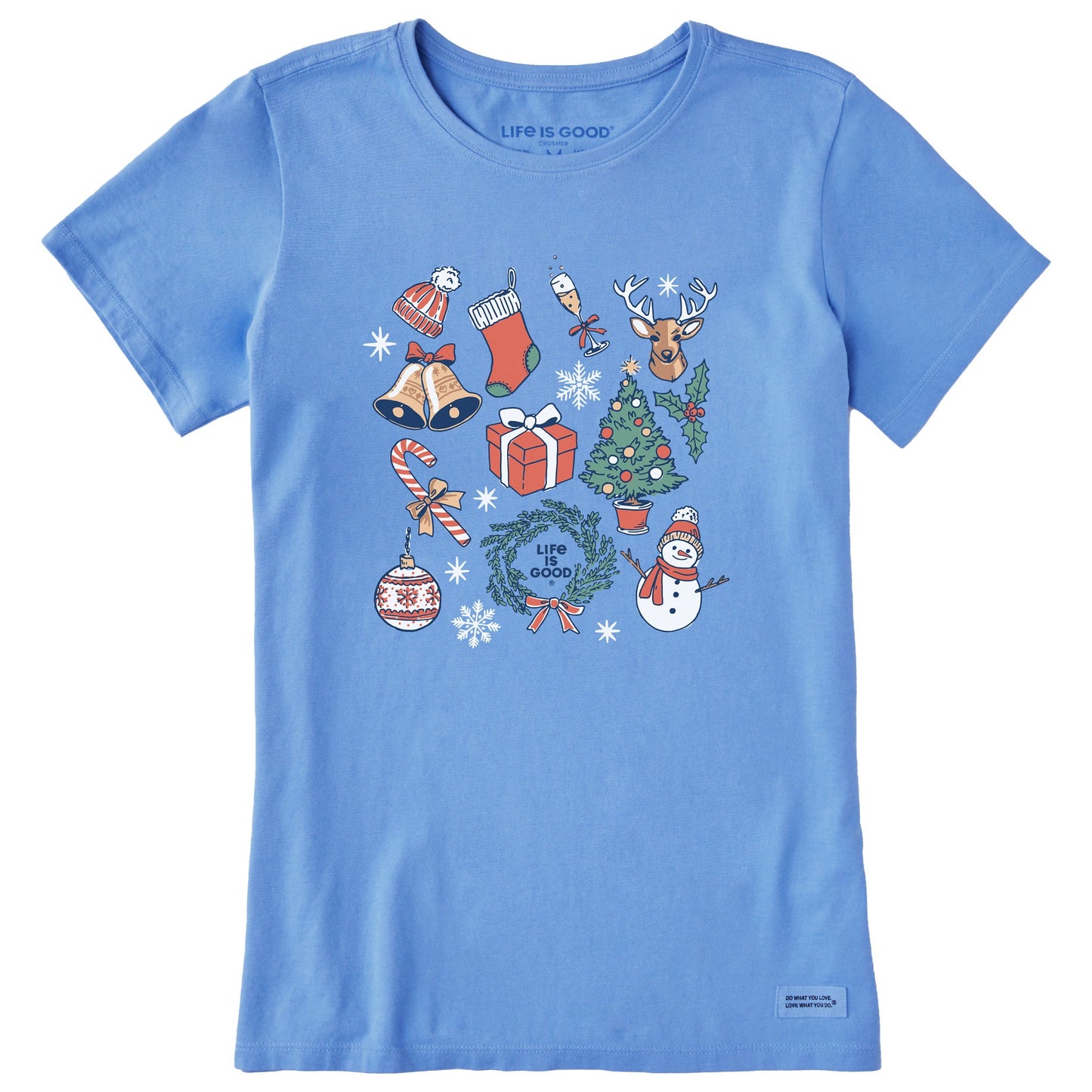 Women's Christmas Stuff Short Sleeve Crusher Tee