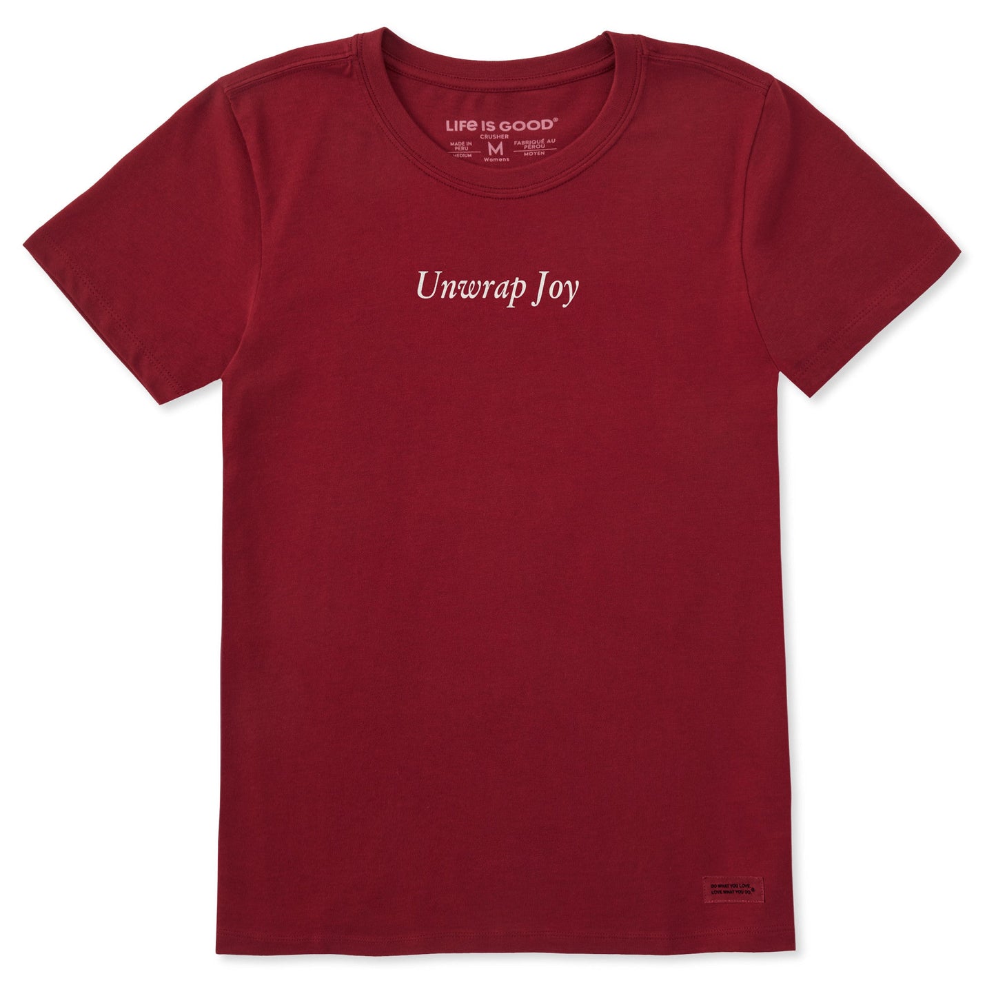 Women's Unwrap Joy Short Sleeve Crusher Tee