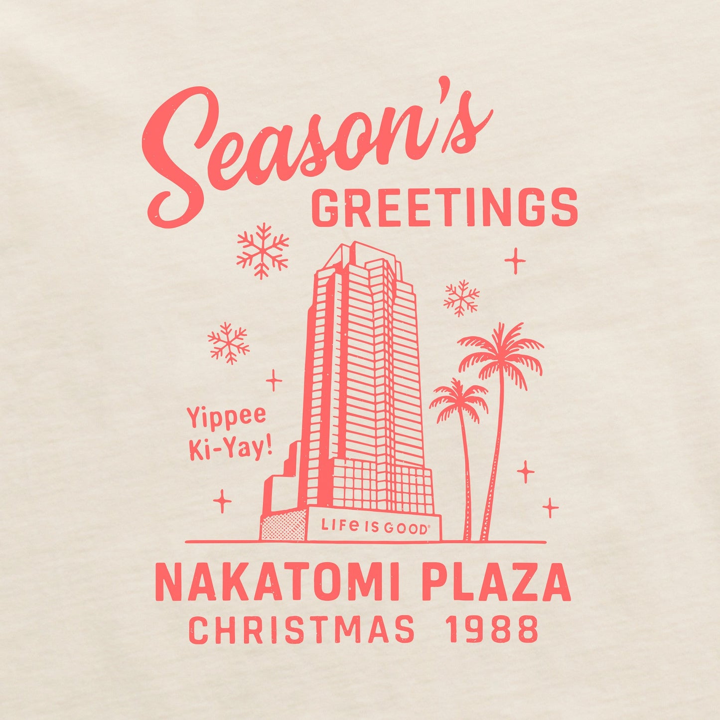 Women's Greetings from Nakatomi Plaza Crusher-LITE Shrunken Tee