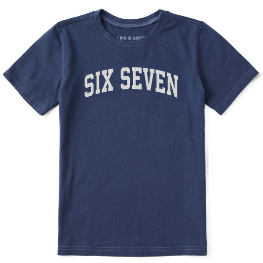 Kids Six Seven Arch Short Sleeve Crusher Tee