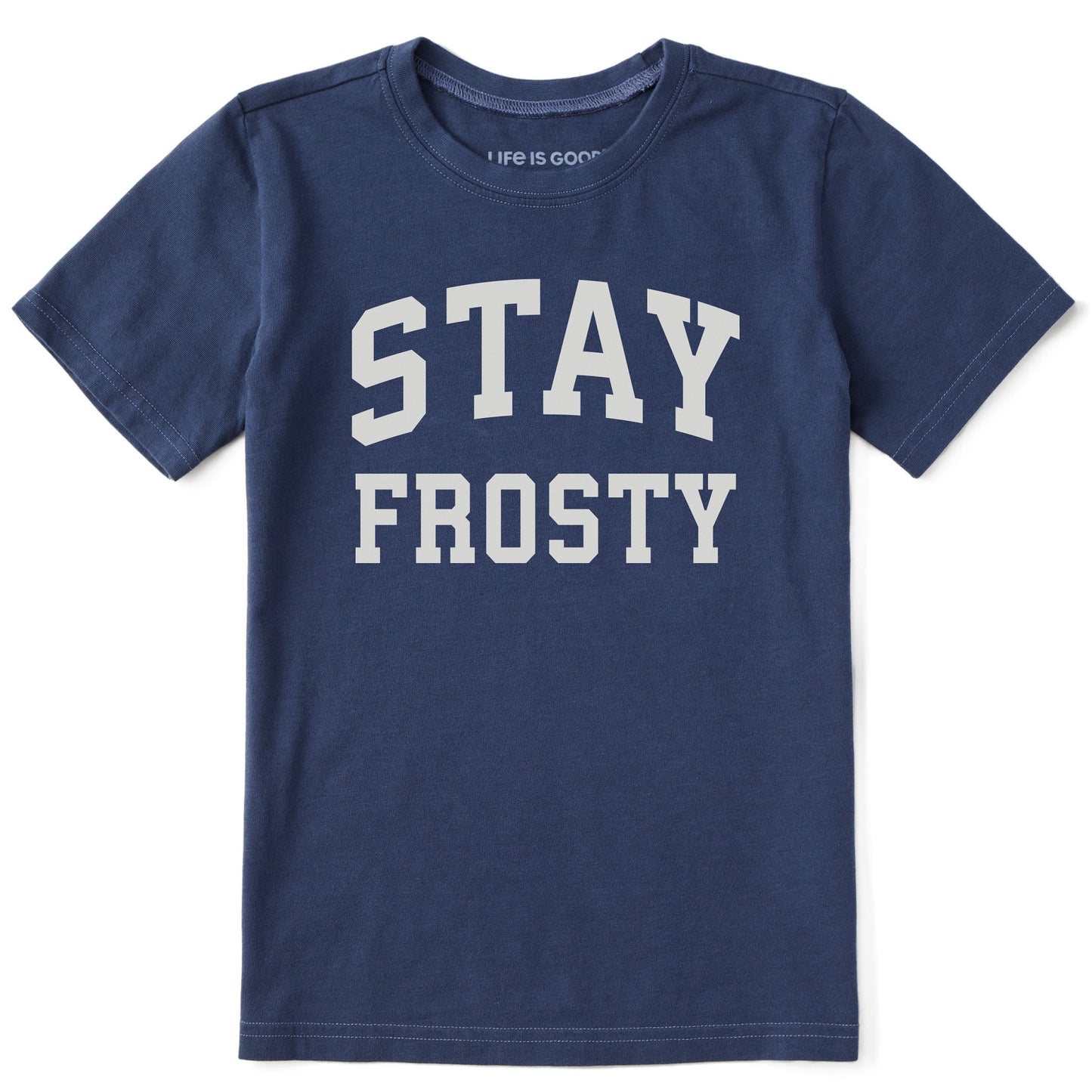 Kids Stay Frosty Arch Short Sleeve Crusher Tee