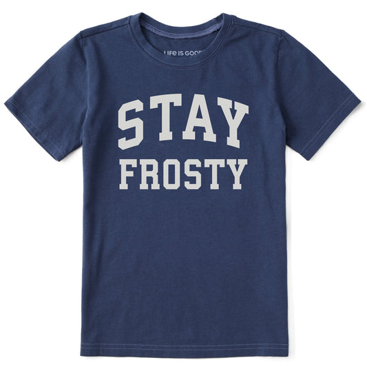 Kids Stay Frosty Arch Short Sleeve Crusher Tee
