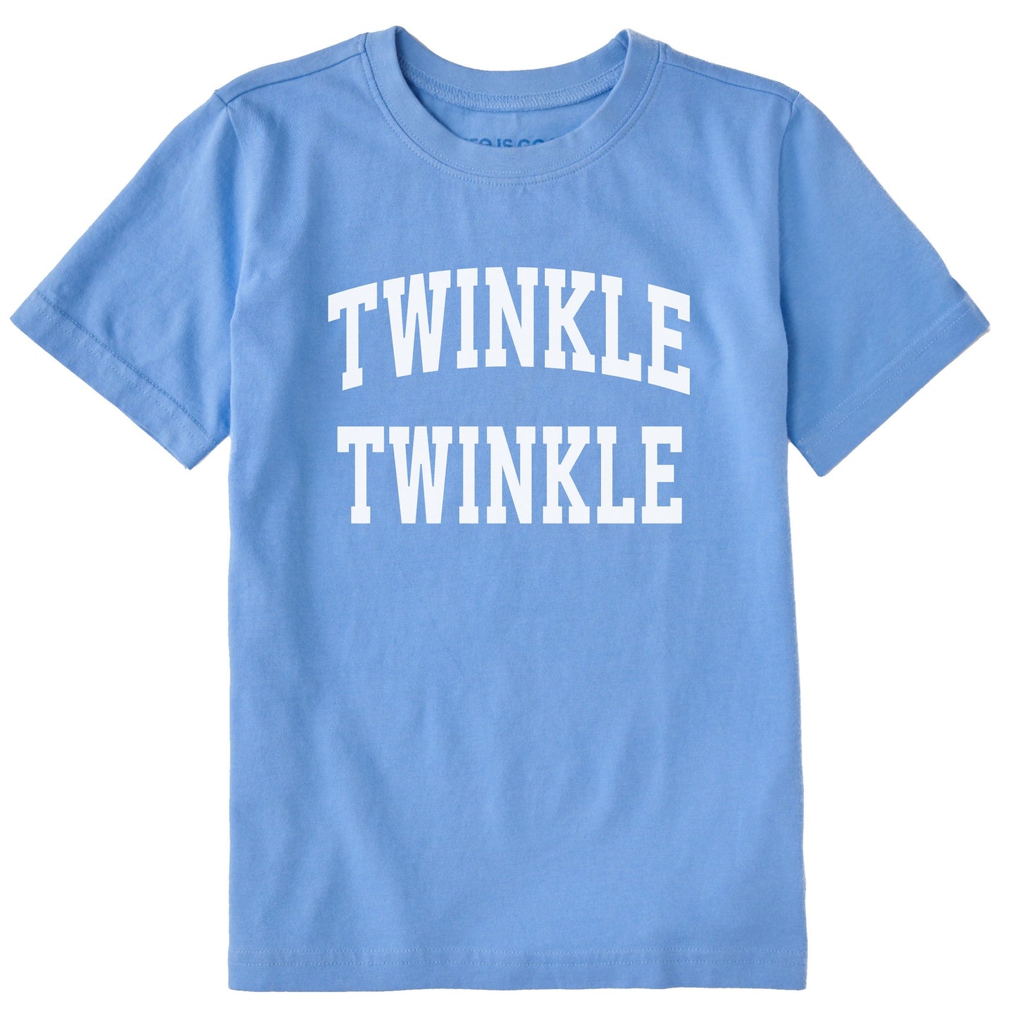Kids Twinkle Twinkle Arched Short Sleeve Crusher Tee