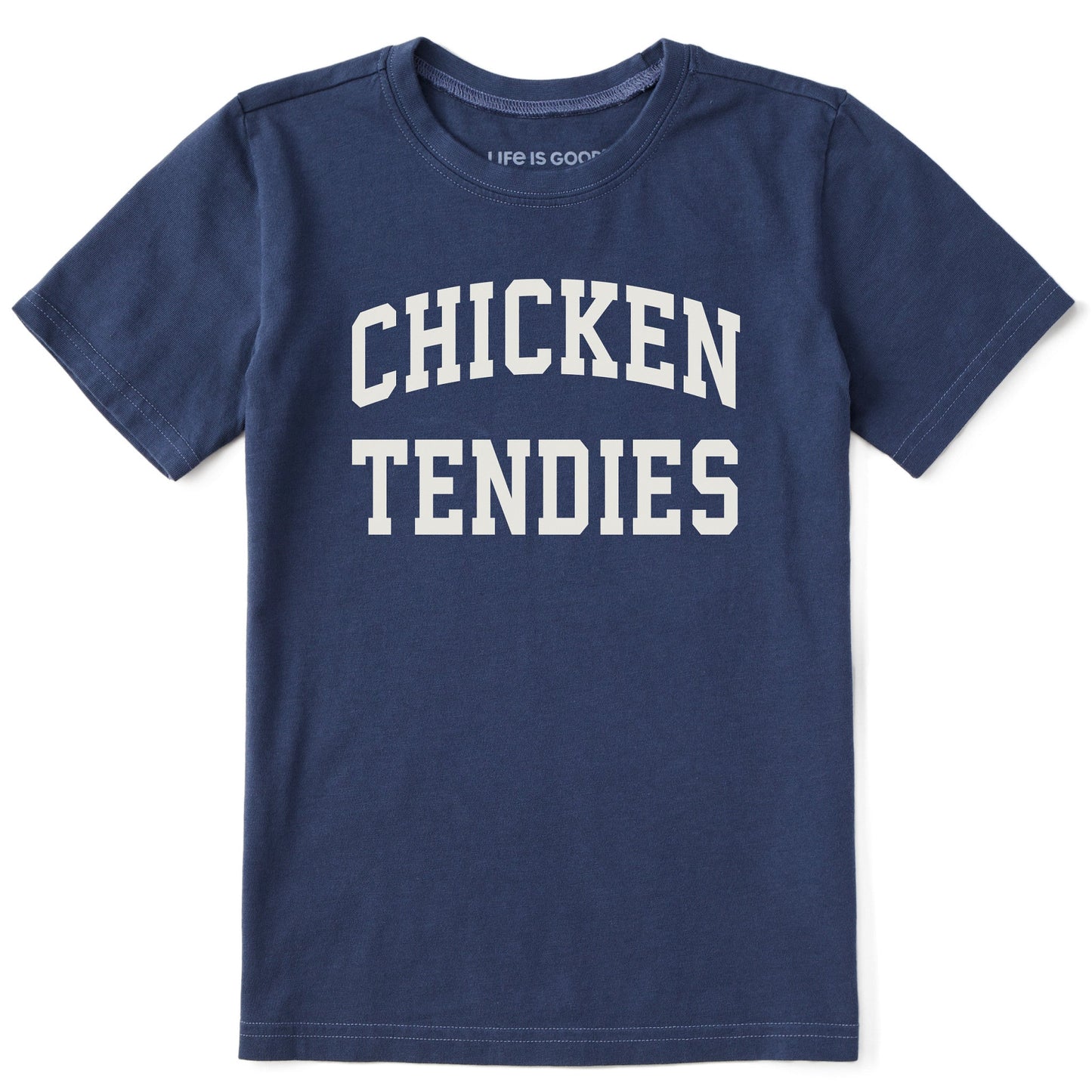 Kids Chicken Tendies Arch Short Sleeve Crusher Tee