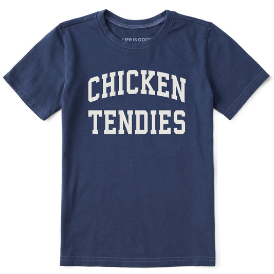 Kids Chicken Tendies Arch Short Sleeve Crusher Tee
