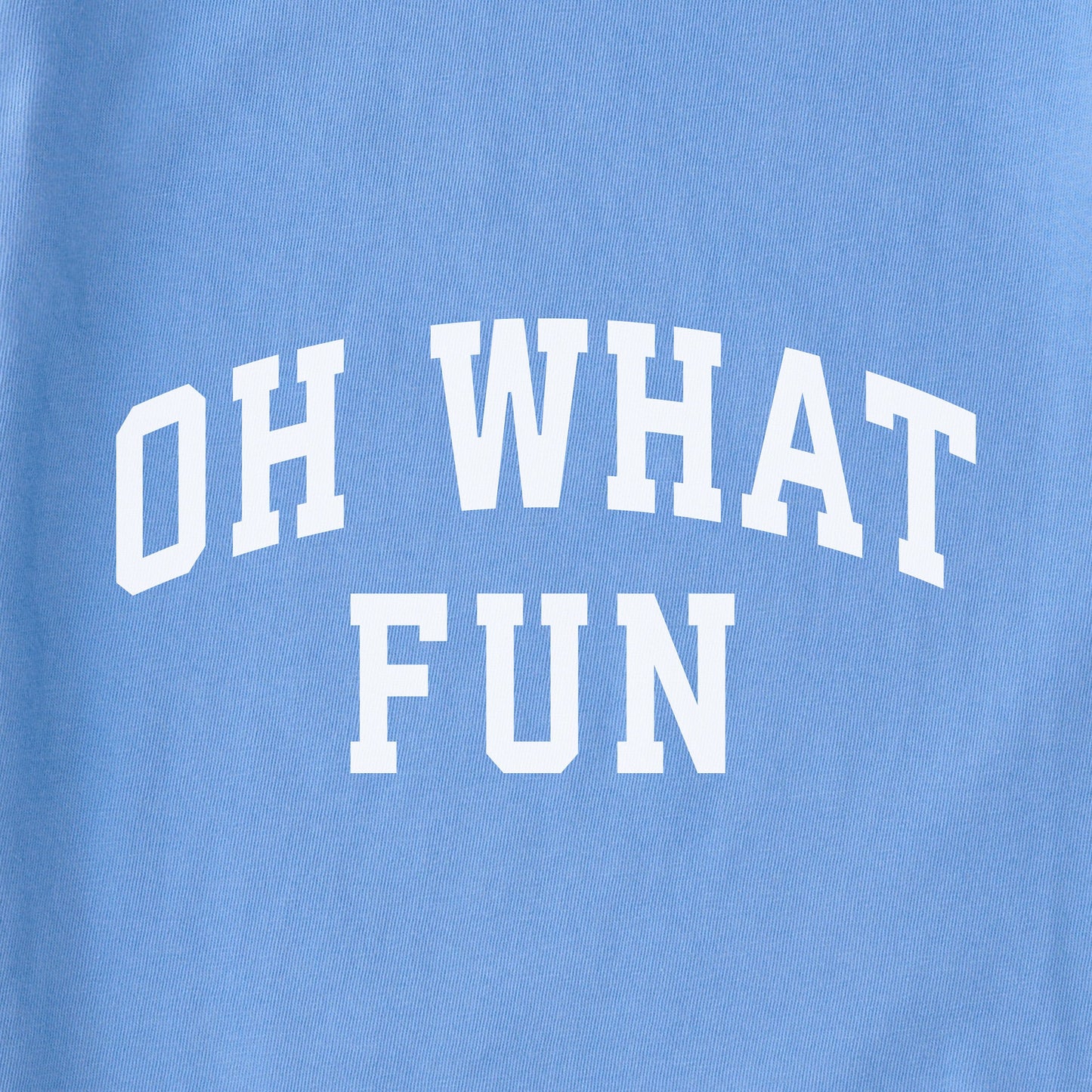 Kids Oh What Fun Arch Long Sleeve Crusher Tee