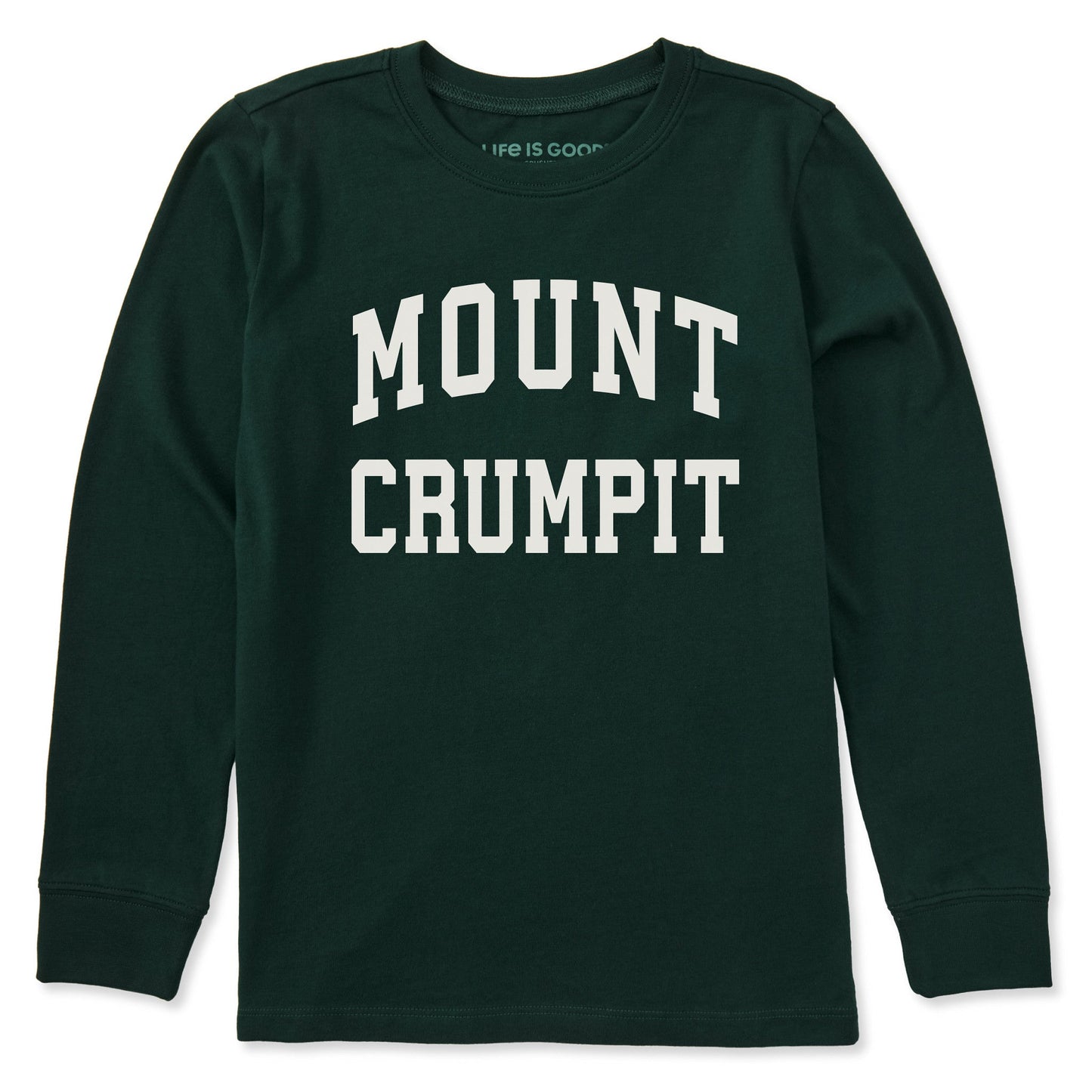 Kids Mount Crumpit Arch Long Sleeve Crusher Tee