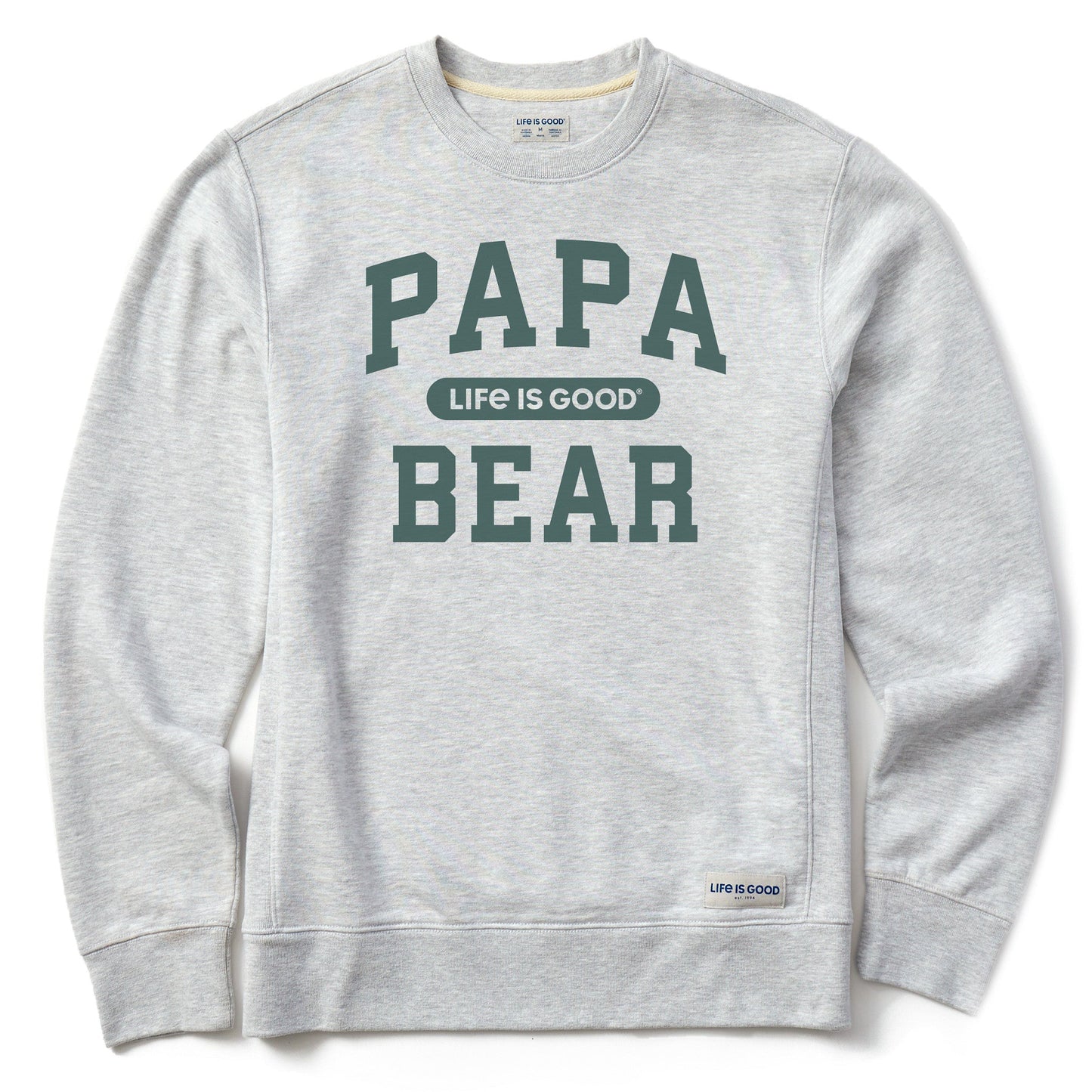Men's Papa Bear Arch Simply True Fleece Crew