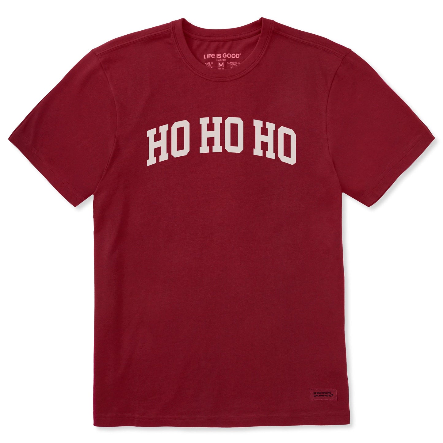 Men's HO HO HO Arch Short Sleeve Crusher Tee