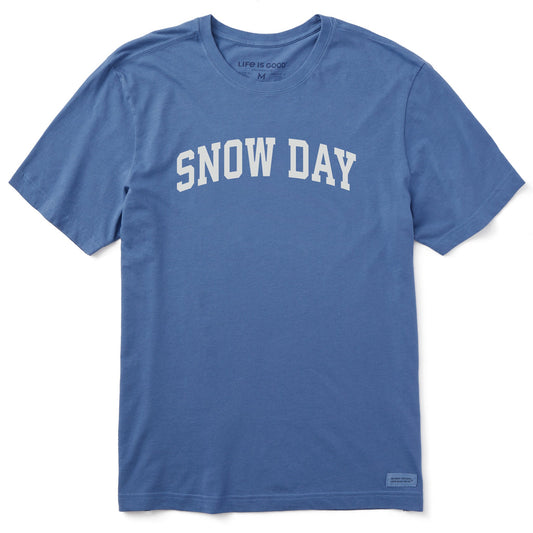 Men's Snow Day Arch Short Sleeve Crusher Tee