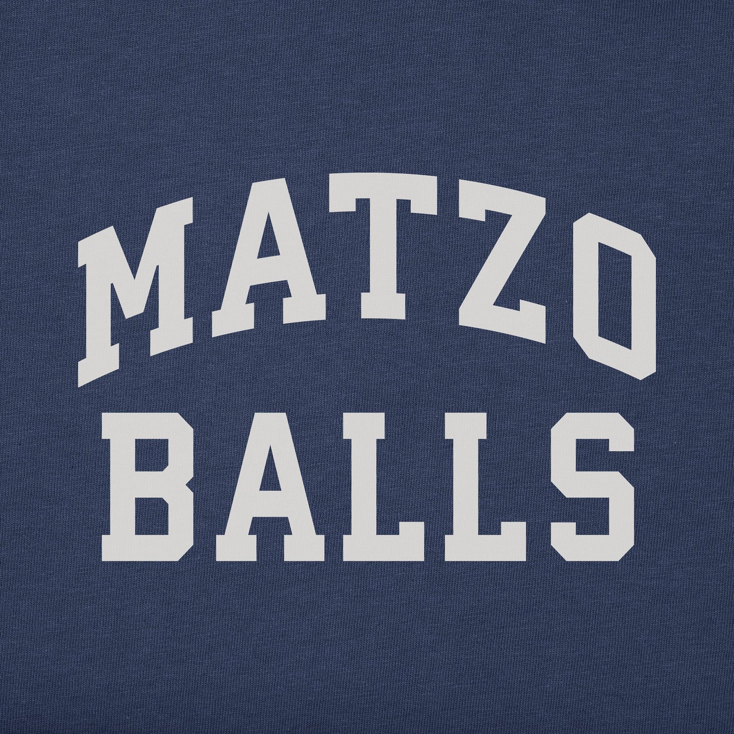 Men's Matzo Balls Arch Short Sleeve Crusher Tee