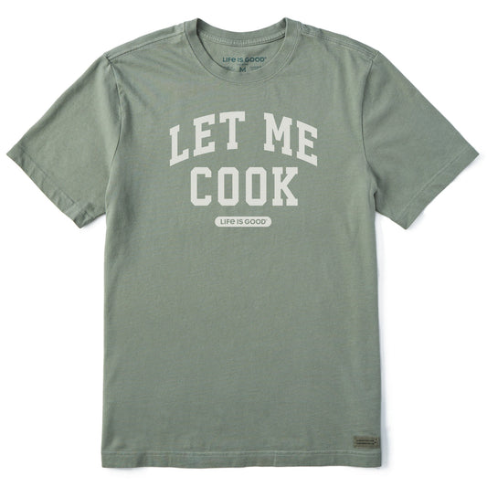 Men's Let Me Cook Arch Short Sleeve Crusher Tee
