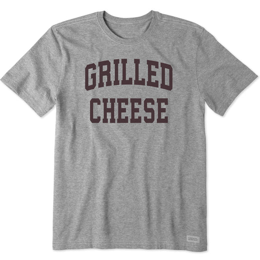 Men's Grilled Cheese Arched Short Sleeve Crusher Tee