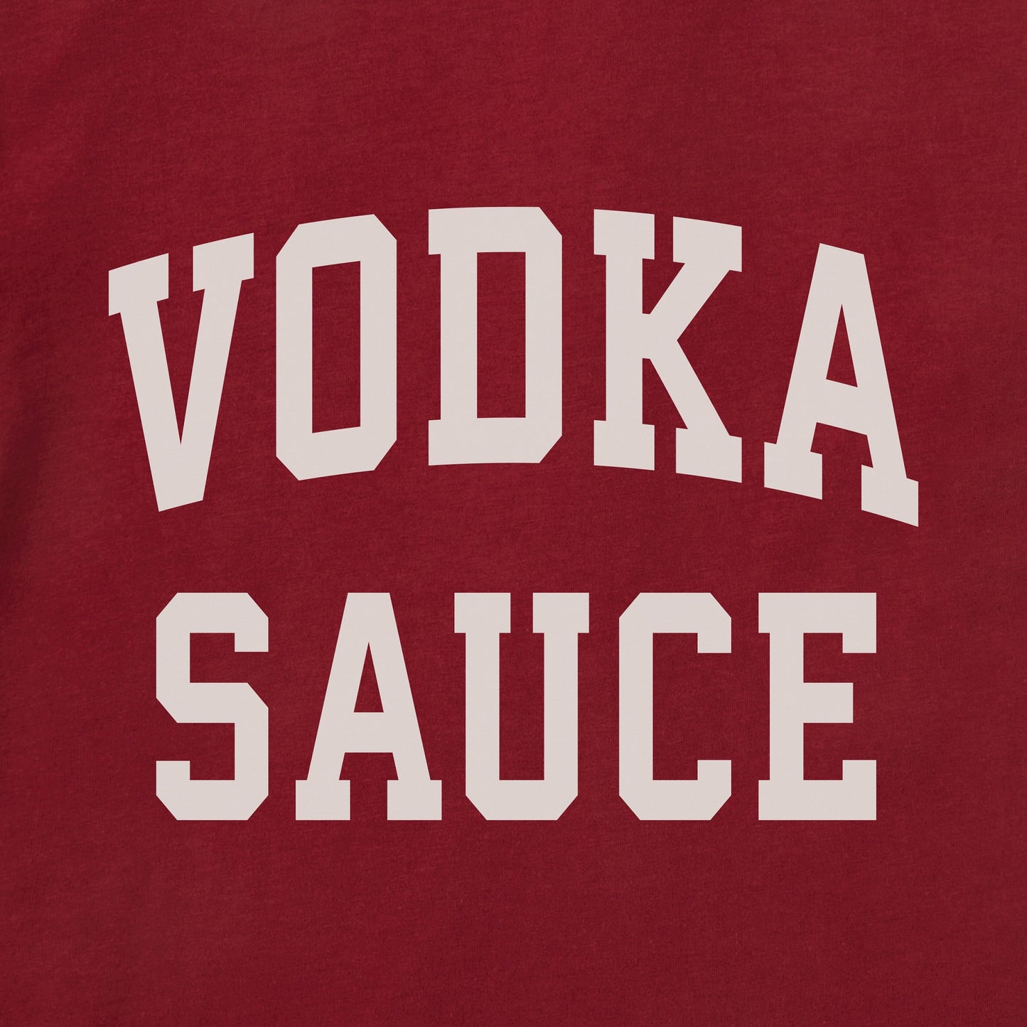 Men's Vodka Sauce Arched Short Sleeve Crusher Tee