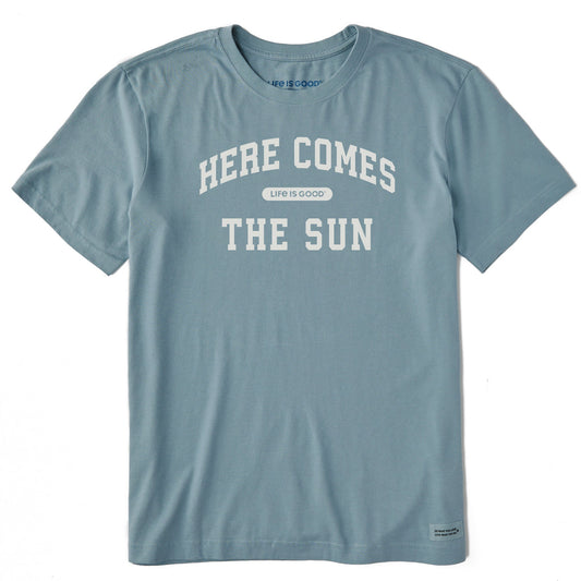 Men's Here Comes Sun Arch Short Sleeve Crusher Tee