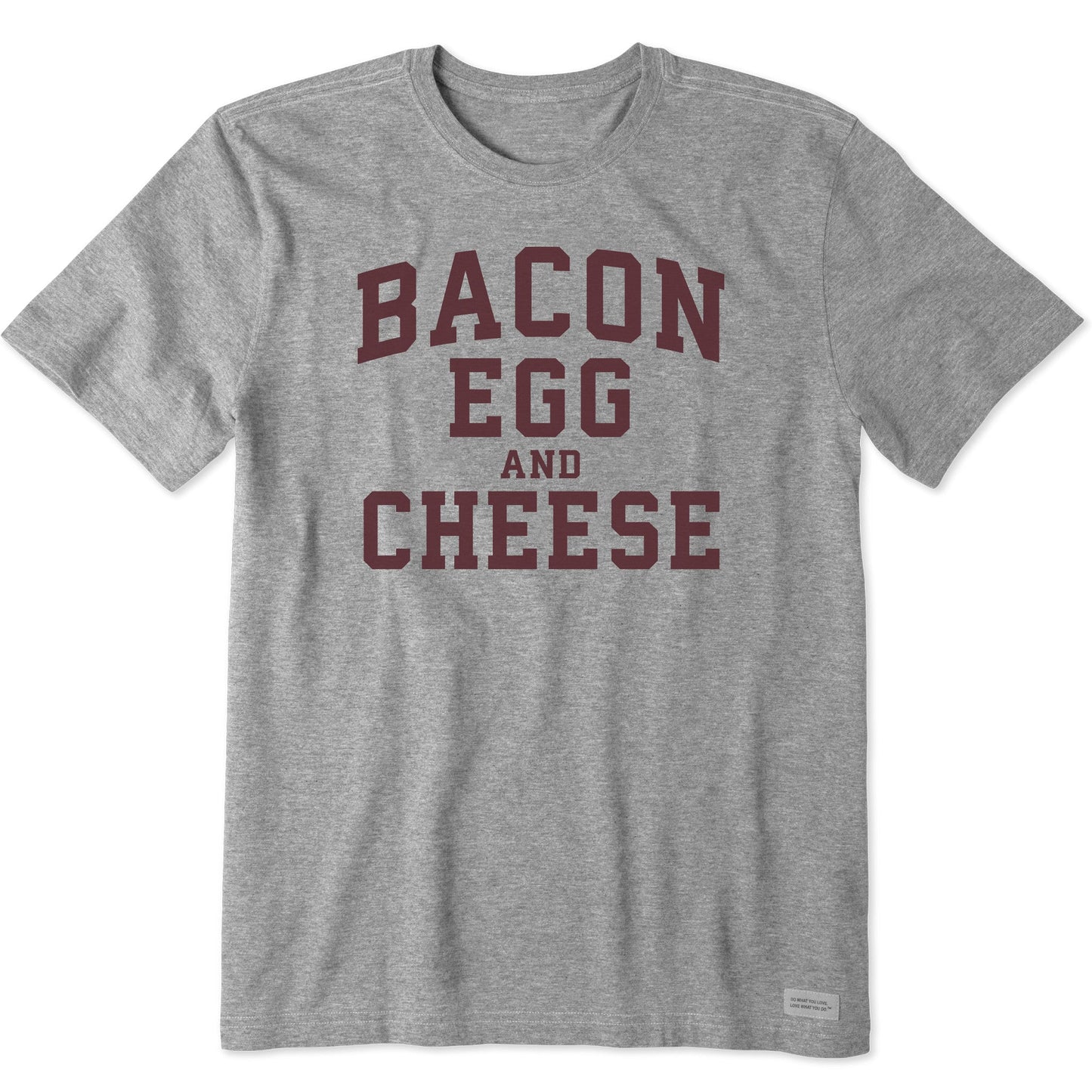 Men's Bacon Egg and Cheese Arch Short Sleeve Crusher Tee
