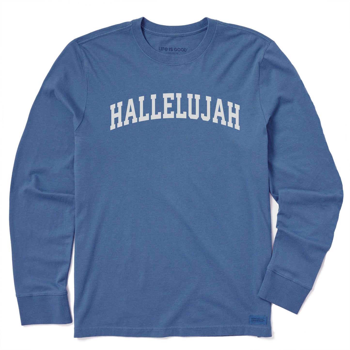 Men's Hallelujah Arch Long Sleeve Crusher Tee