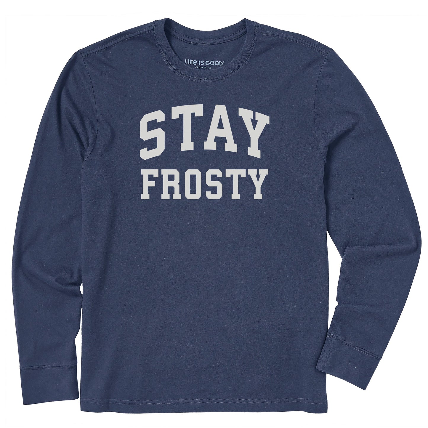 Men's Stay Frosty Arch Long Sleeve Crusher Tee