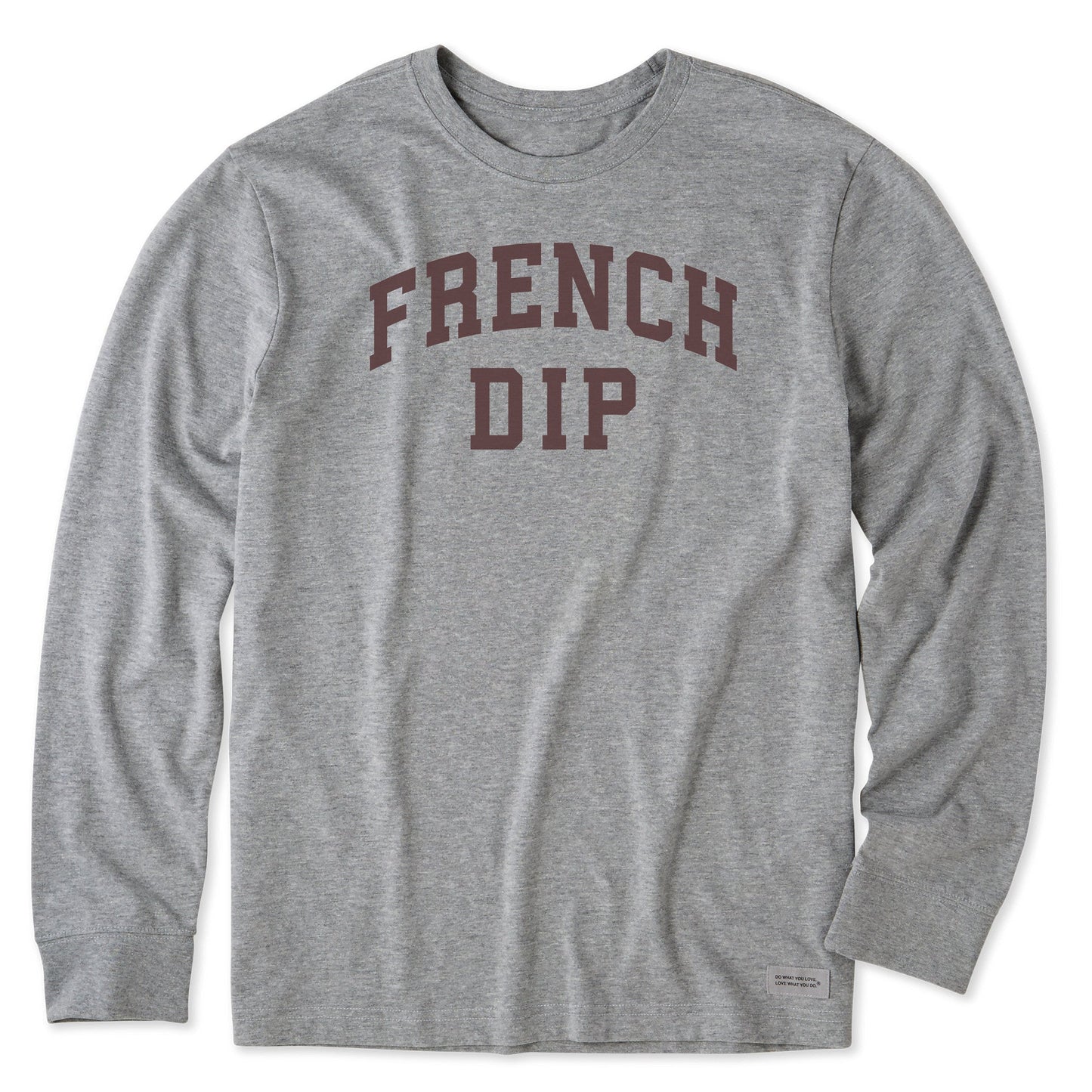 Men's French Dip Arch Long Sleeve Crusher Tee