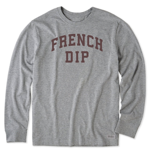 Men's French Dip Arch Long Sleeve Crusher Tee