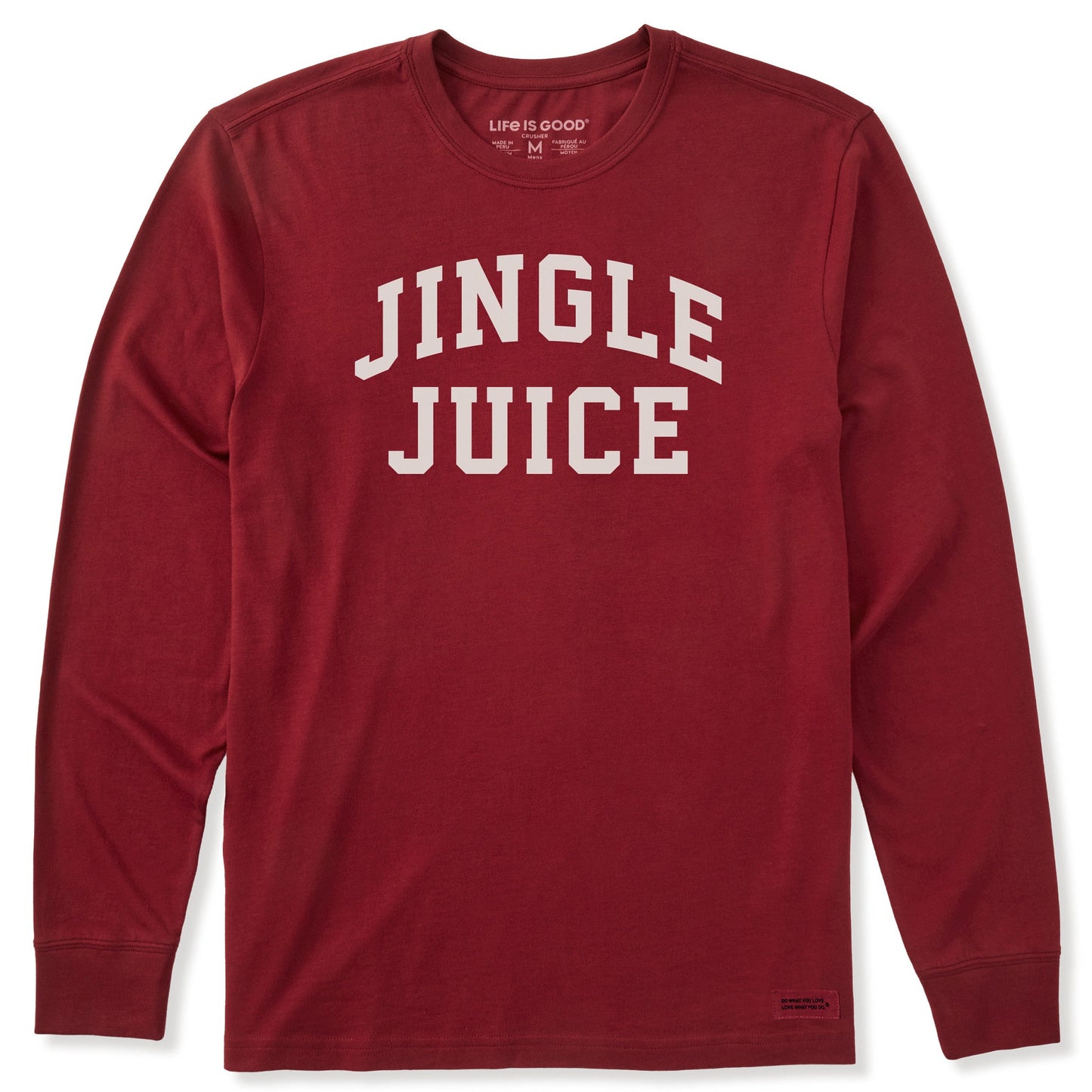 Men's Jingle Juice Arch Long Sleeve Crusher Tee