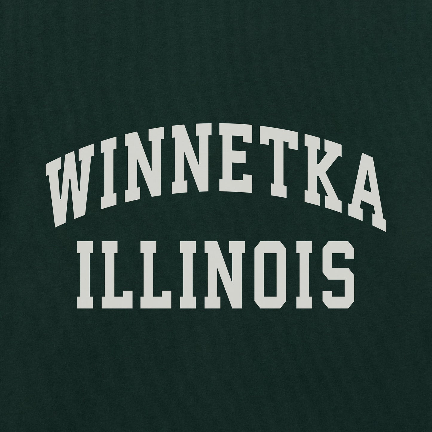 Men's Winnetka Illinois Arch Long Sleeve Crusher Tee