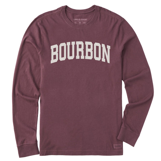 Men's Bourbon Arch Long Sleeve Crusher Tee