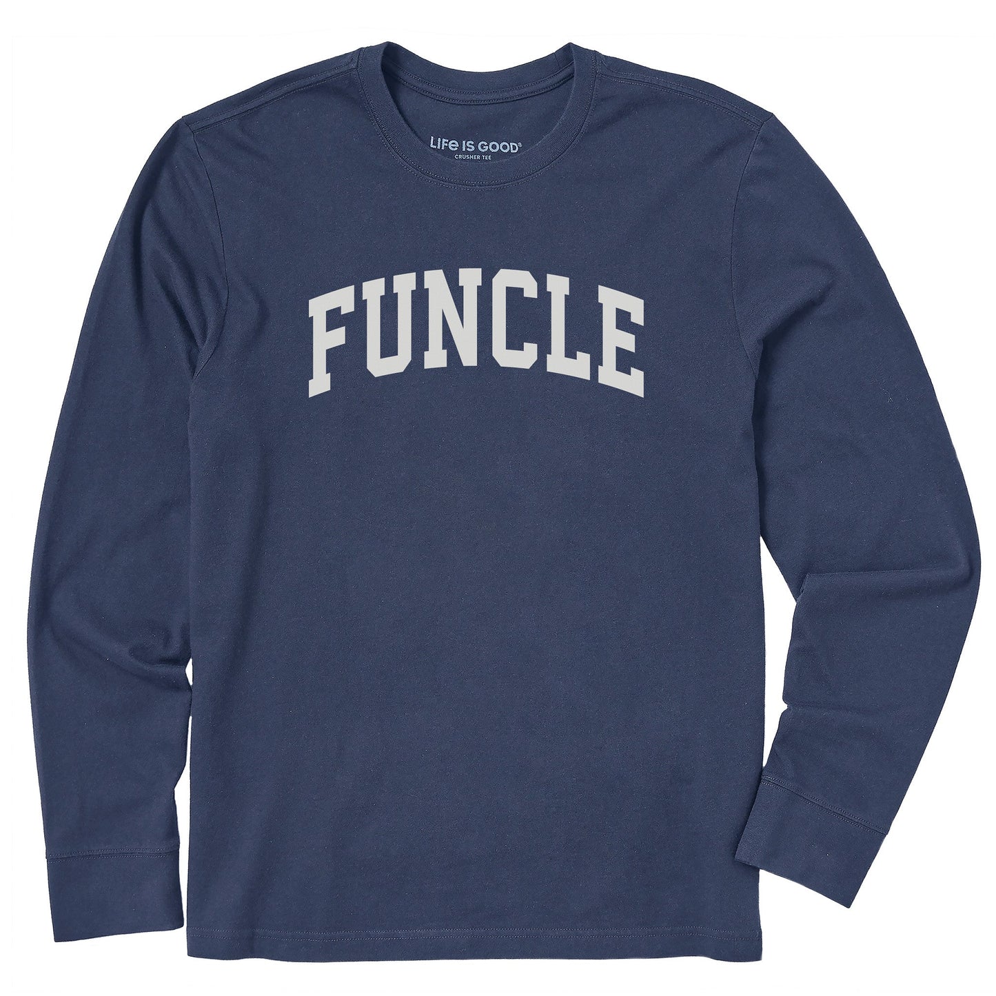 Men's Fun Uncle Arch Long Sleeve Crusher Tee