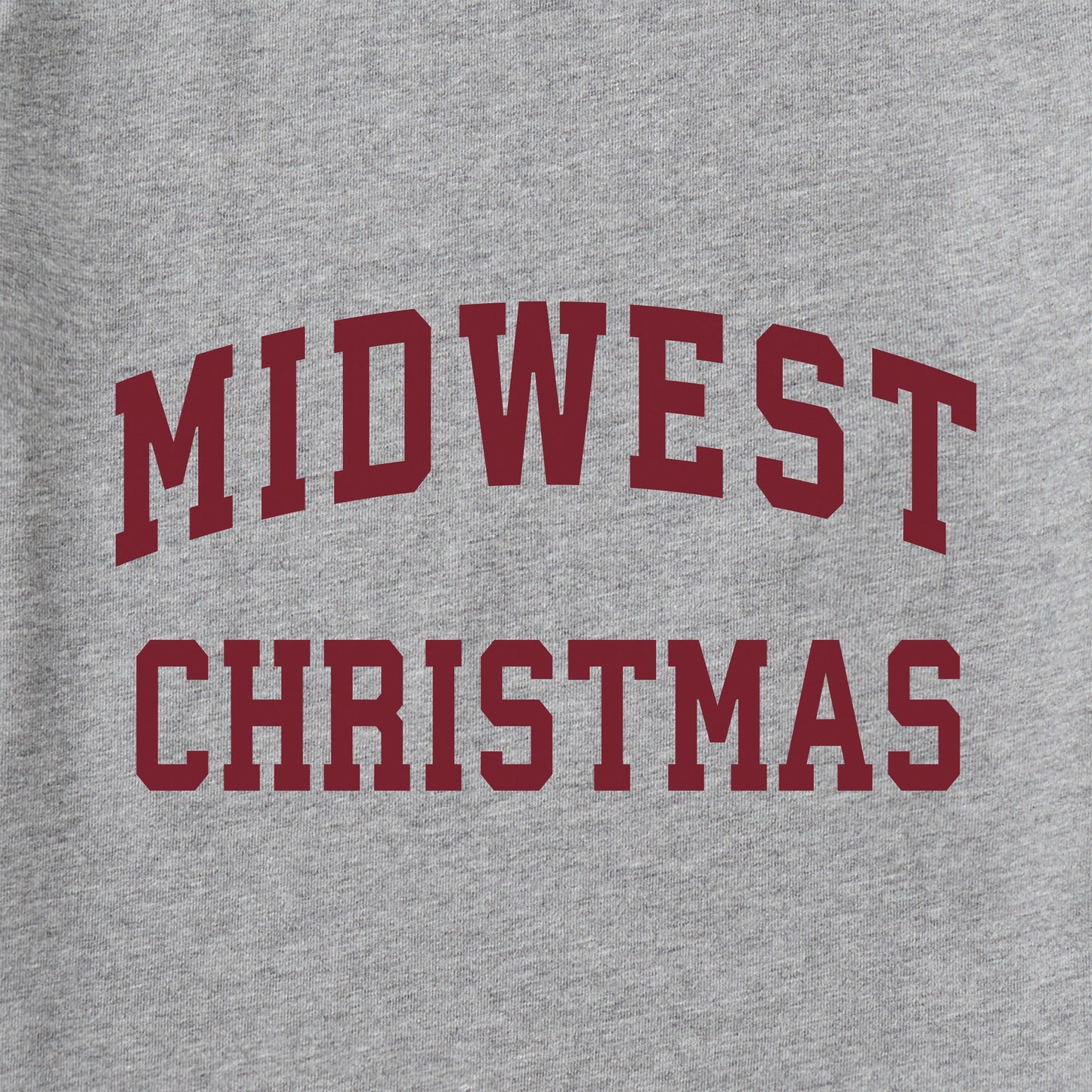 Men's Midwest Christmas Arch Long Sleeve Crusher Tee