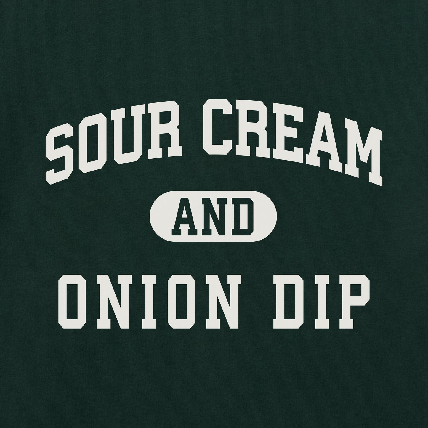 Men's Sour Cream and Onion Dip Arch Long Sleeve Crusher Tee