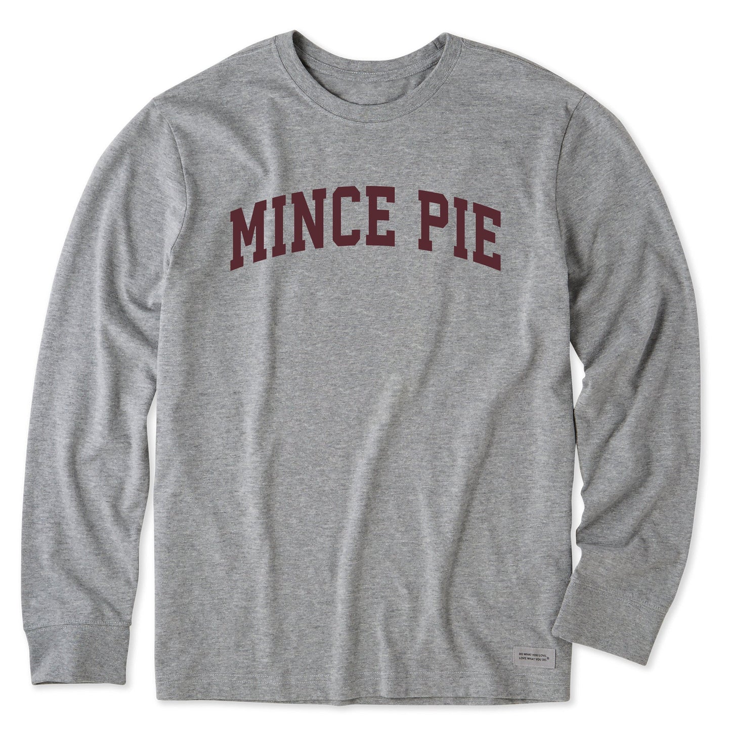 Men's Mince Pie Arch Long Sleeve Crusher Tee