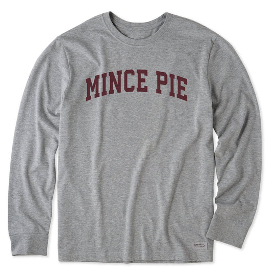 Men's Mince Pie Arch Long Sleeve Crusher Tee