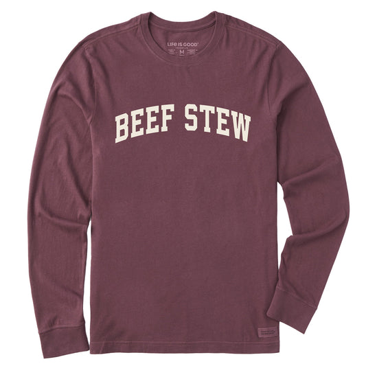 Men's Beef Stew Arch Long Sleeve Crusher Tee