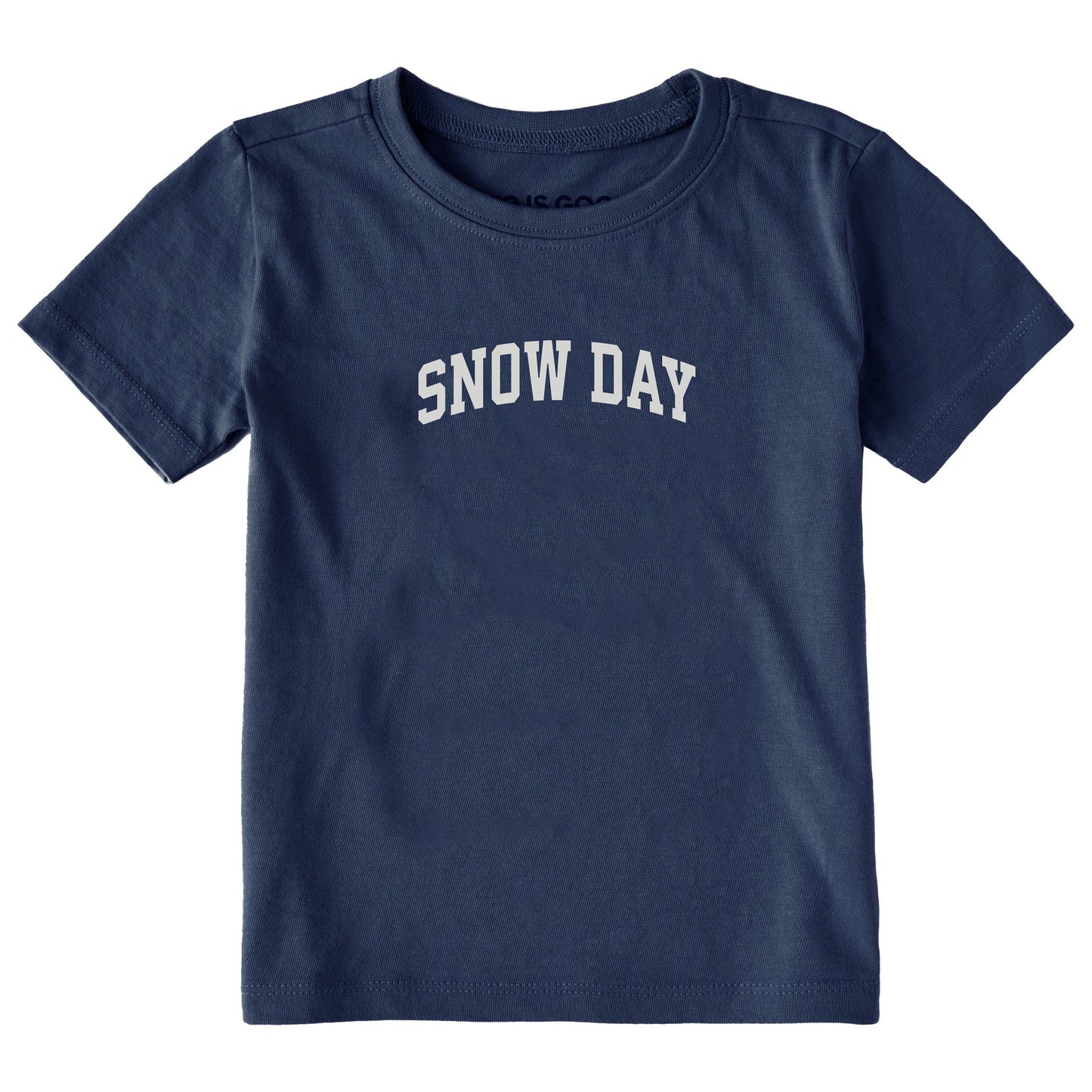 Toddler Snow Day Arch Short Sleeve Crusher Tee