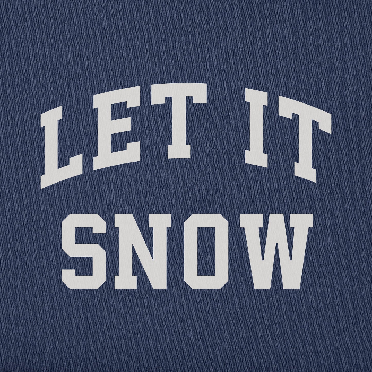Toddler Let It Snow Arch Short Sleeve Crusher Tee